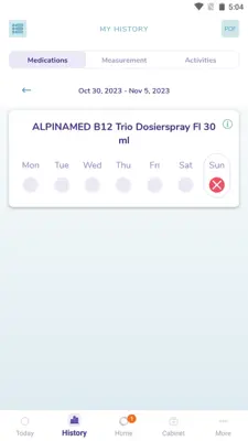 TOM Pill Tracker & Med Timer android App screenshot 7